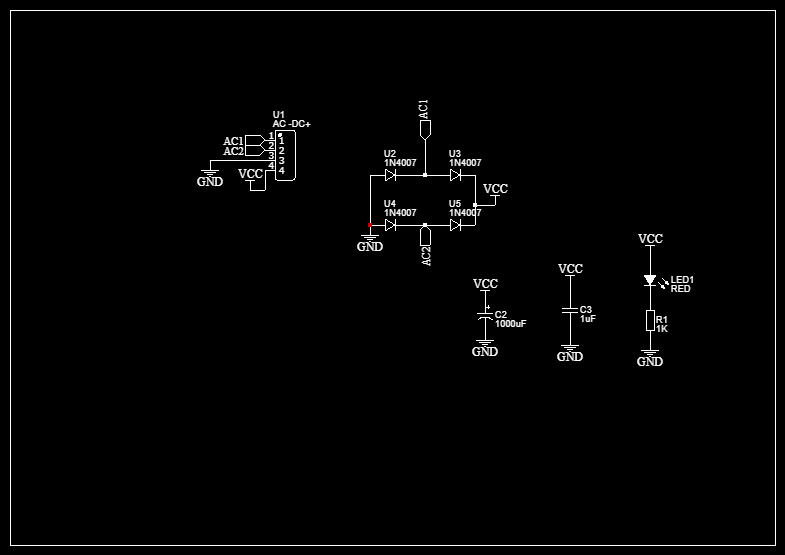 BRIDGE RECTIFIER PCB 1A-3A DIODE Double side ET5229