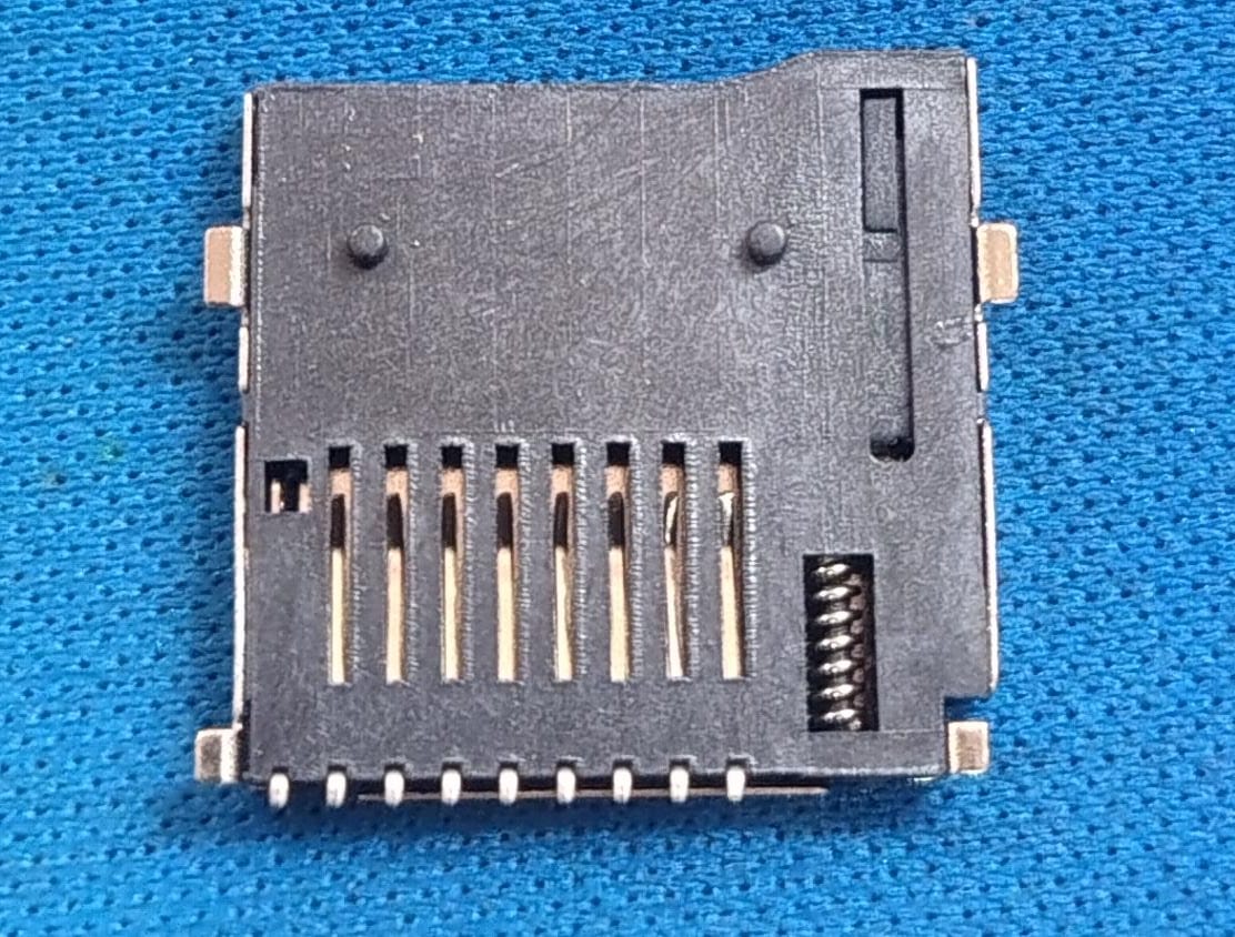 Micro SD card CARD READER SMD Connector TF PUSH SHOU HAN  ETE9966