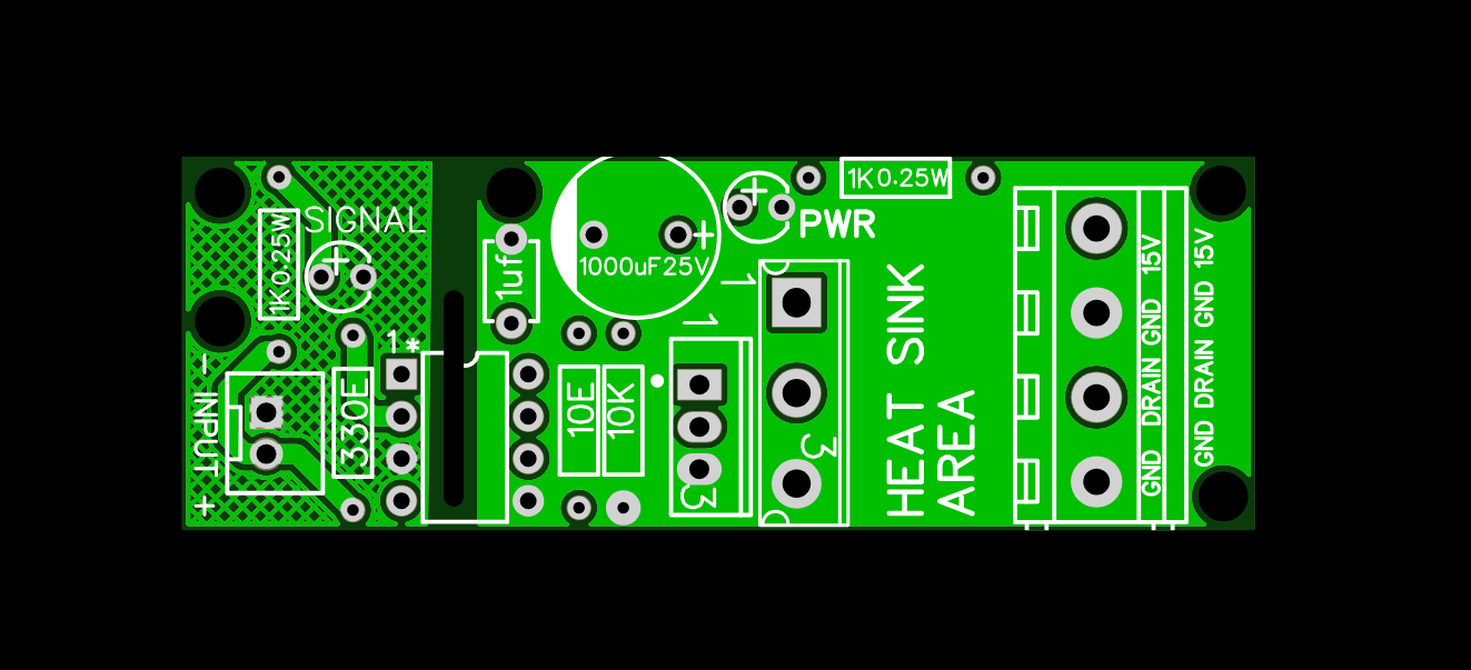 TLP250 / TLP350 OPTOCOUPLER BASED MOSFET OR IGBT DRIVER MODULE ET5622