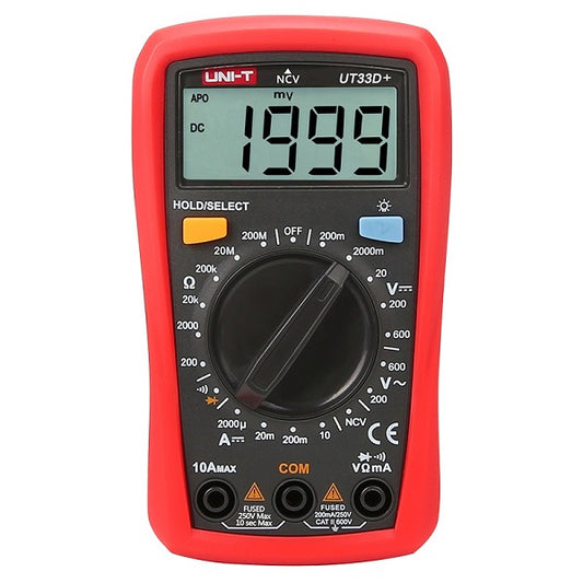 UT33D+ Digital Multimeter unit with Warranty UNI-T ET5653