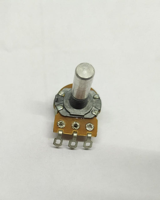 B 100K OHM potentiometer Rotary POT WITH 6mm ROUND METAL shaft elcon ET10481