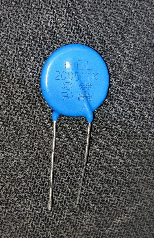 20D511k MOV 510V DC Pitch 10mm HEL 10% ETA2080