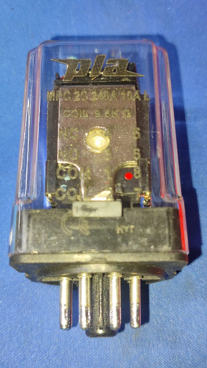 240V AC 10A Relay 8 PIN PLA MPC 2C 240A L DPDT ET11343 – EMERGING ...