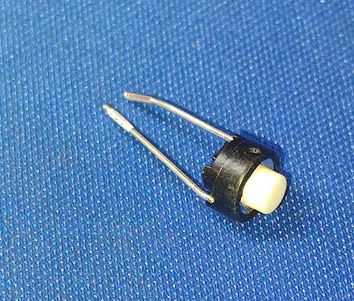 6X5MM 2 PIN white black Round micro Switch Push Button ET11341