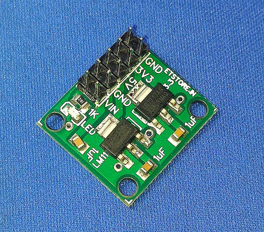 LM1117 DUAL VOLTAGE REGULATOR MODULE 3.3V 5V WITH HEADER 1117 ETD11353