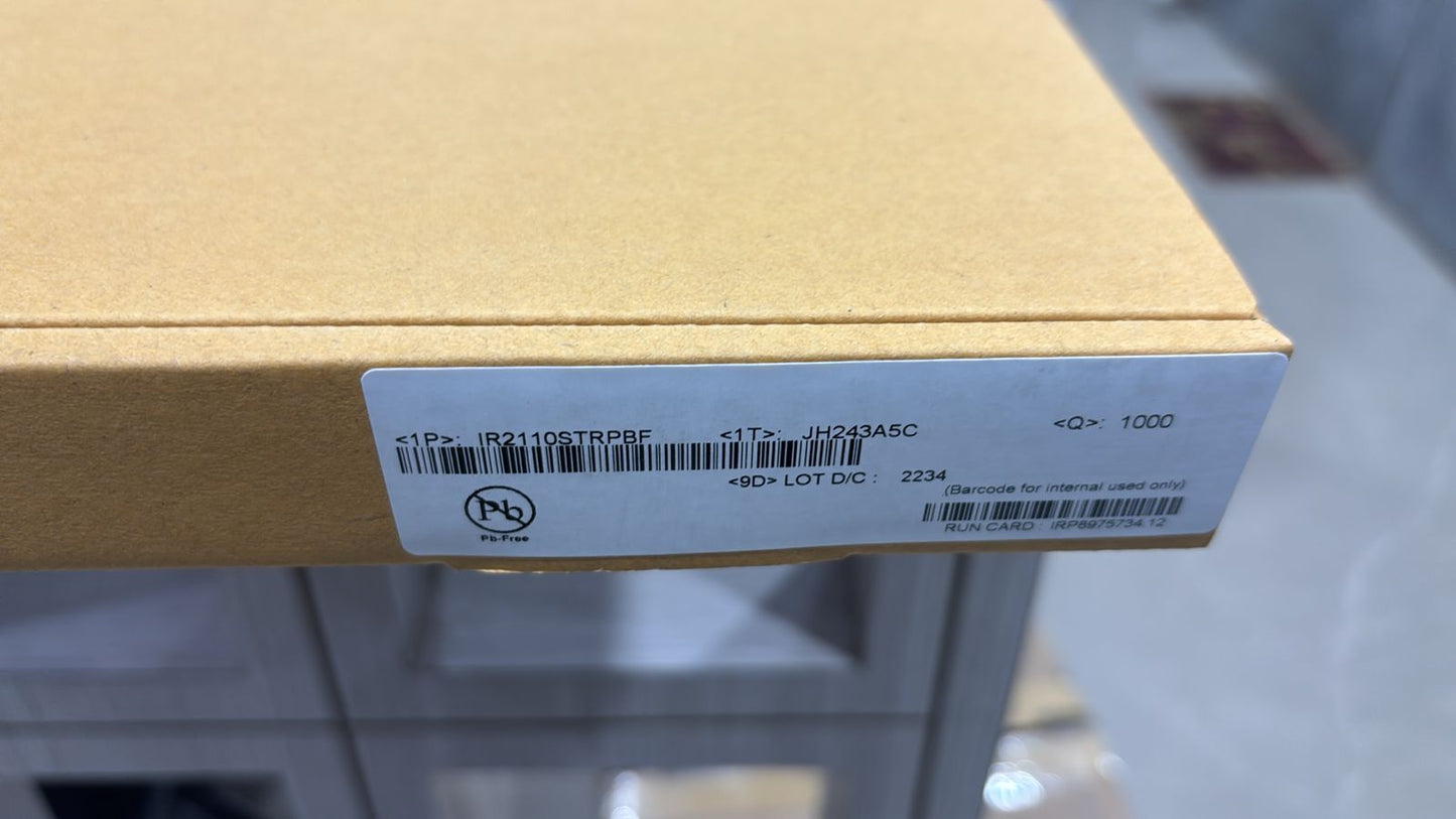 IR2110STRPBF SOIC-16-300mil SMD IR MOSFET IGBT GATE DRIVER 2110 ETD11416
