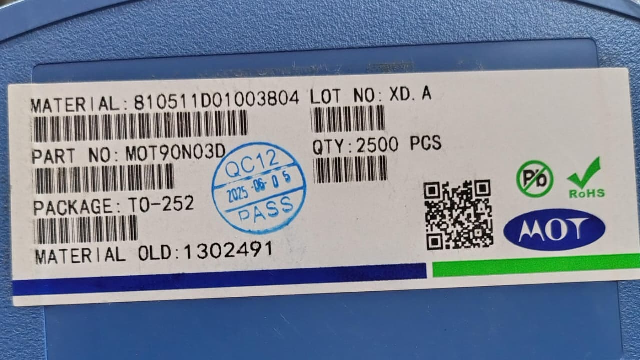 90N03 TO252 HL/MOT/DOINGTER SMD N-Channel MOSFET 30V 90A ET7769