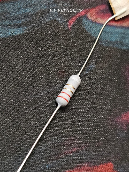 2.2 OHM 1W Fuse Resistor RXF-1WS-2.2R-60mm-TB LangJie ±250ppm 2E2 2R2  ETA2777