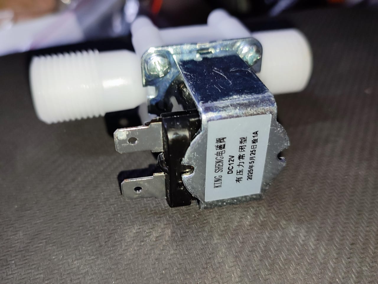 Solenoid Valve 12V Magnetic DC N/C Water Air Inlet Flow Switch DC12V 5W ET5591