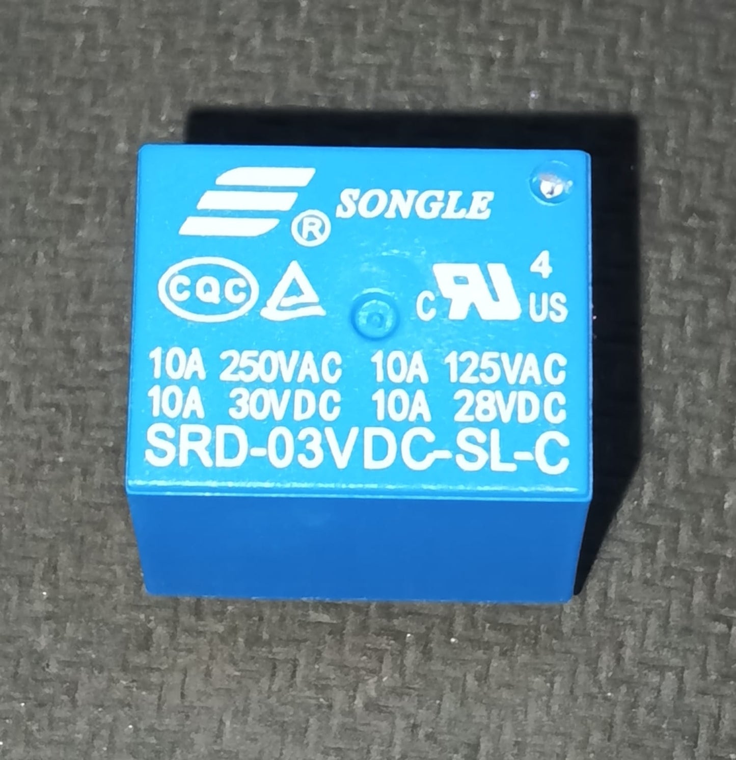 3V 10A SRD-03VDC-SL-C Th 19.2x15.6mm Songle Relay RelaysETD11458