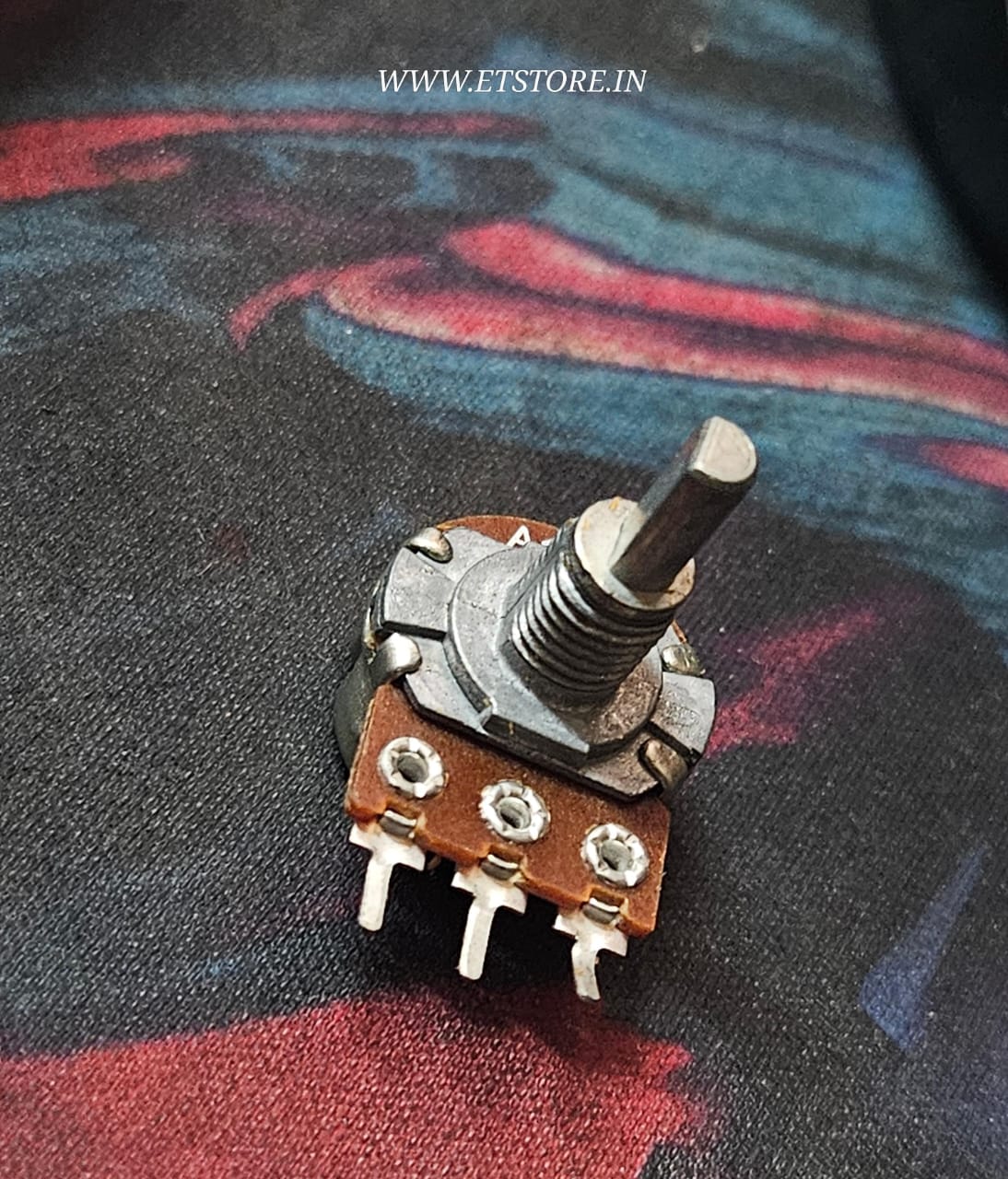 10K OHM potentiometer ELCON A10K  POT WITH D METAL shaft ET10682