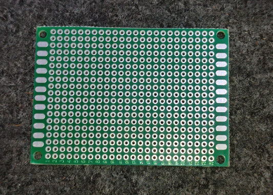 5x7cm size green dotted PCB DOT single side ET5046