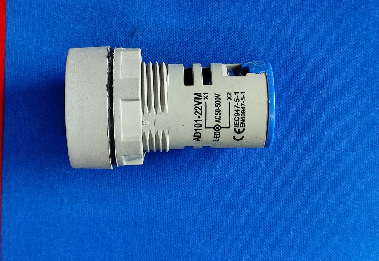 BLUE AC 50-500V AC 22mm AD101-22VM digital voltmeter Indicator with Big Digital Tube ETA2168