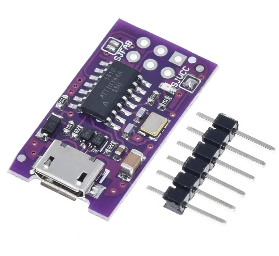 Avr Programmer Module Micro USB Tiny AVR ISP 5V ATtiny44 Programmer Module ET10752 – EMERGING ...