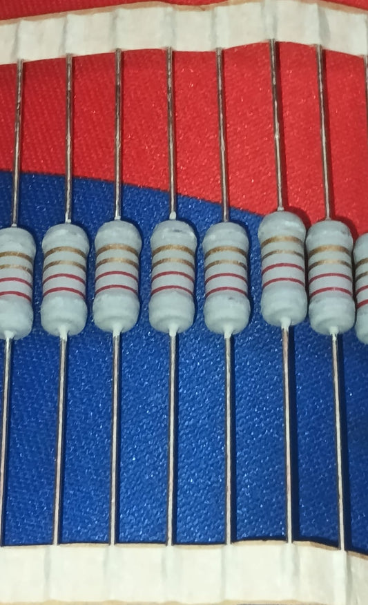 2.2 OHM 2W RXF-2WS-2.2R-J-T52 2E2 2R2 Hongda Wirewound Resistor  ±5% ETA2628