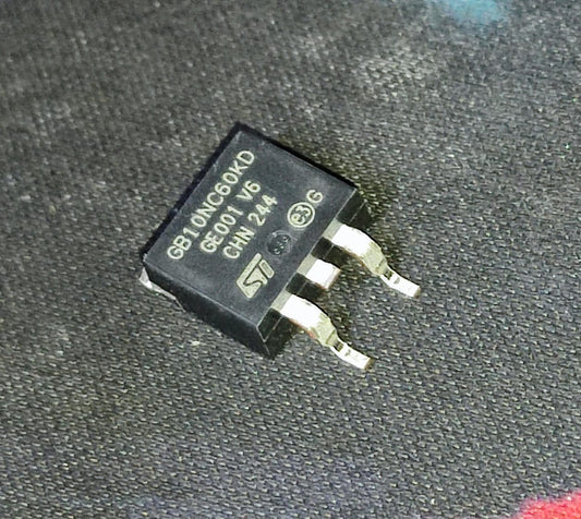 STGB10NC60KDT4 D2PAK ST 10A 600V TO-263 IGBT ETA2559