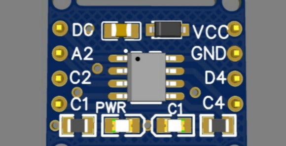 PCB For CH32V003J4M6 WCH RISC Micro controller development board ETH6674