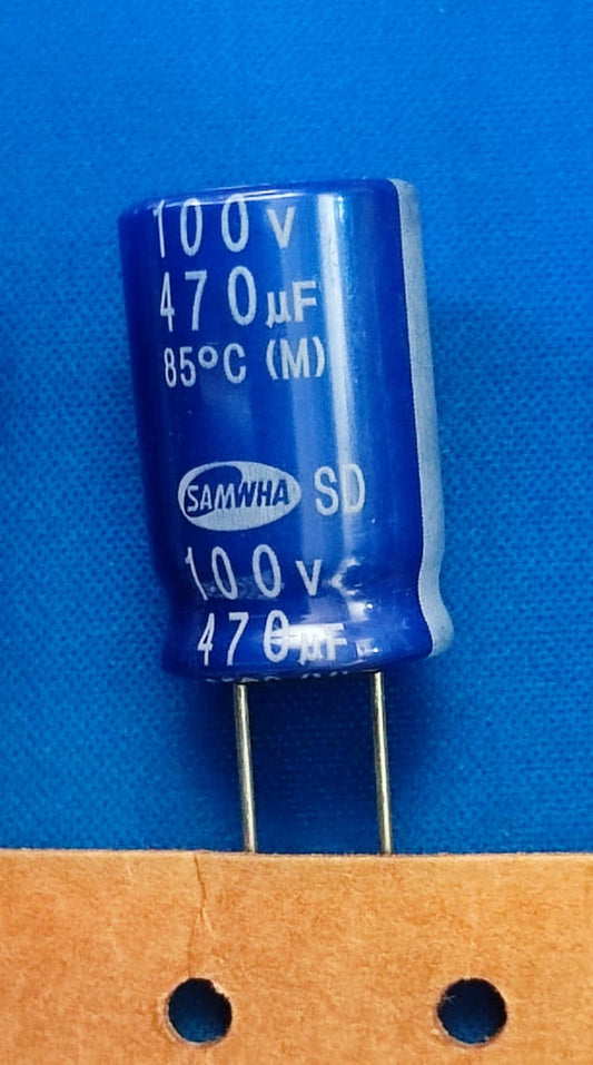 470uF 100V SAMWHA Electrolytic Capacitor ETA2240