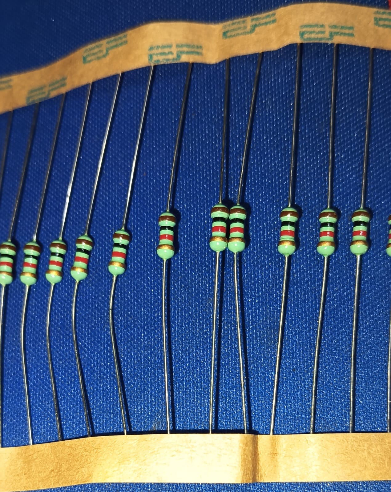 1K OHM 0.25W RESISTOR CFR TOLERANCE 5% ETD11420