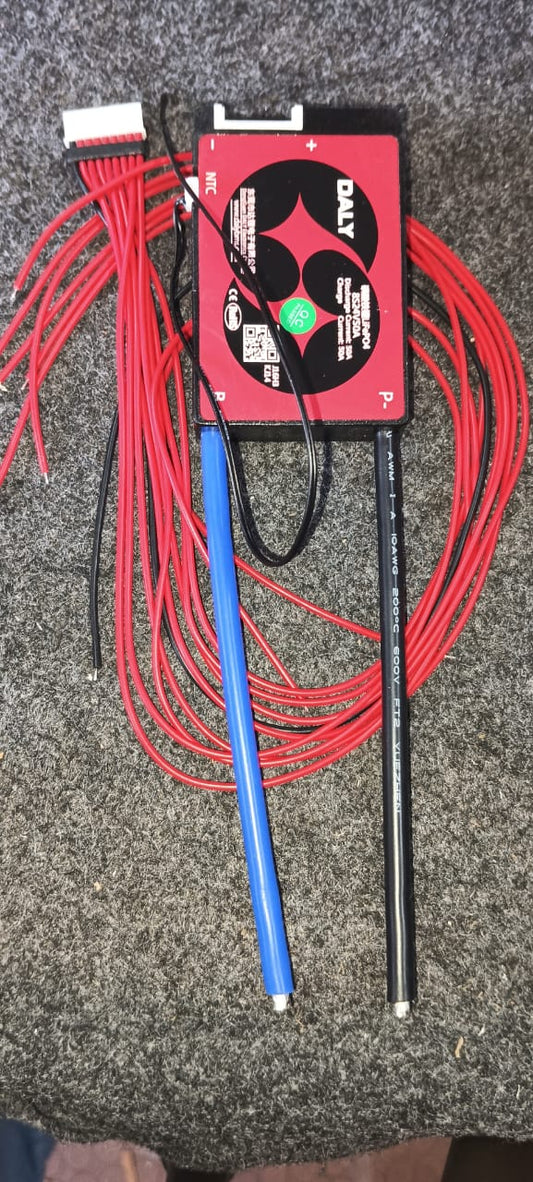 8S 50A BMS Lithium Iron Phosphate LFP SAME PORT W/P DALY 24v ET11360
