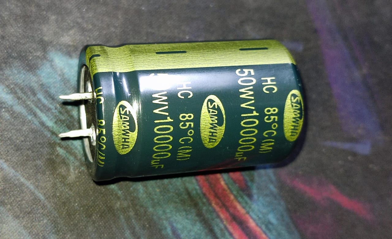 10000uF 50V SAMWHA Can type Electrolytic Capacitor 85C Radial ET10661
