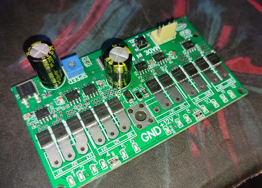 12 Channel 50A 7-15V DC  DC Design Chaser without connector ET11281