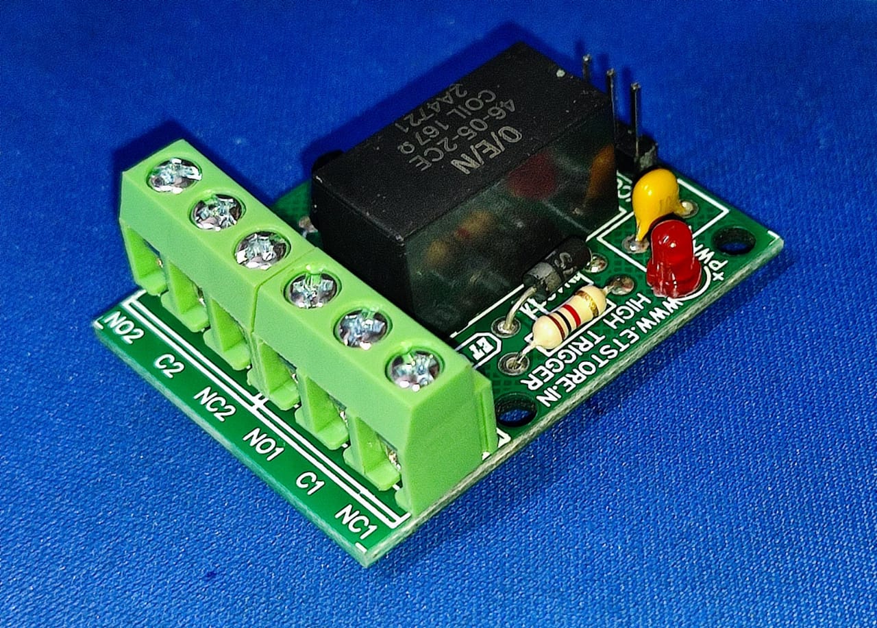 5V 2A DPDT OEN Relay Module HIGH TRIGGER ET5226