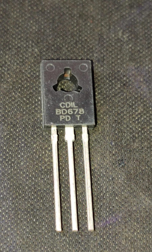 BD678 TO126 CDIL 60V 4A PNP Transistors ETD11257