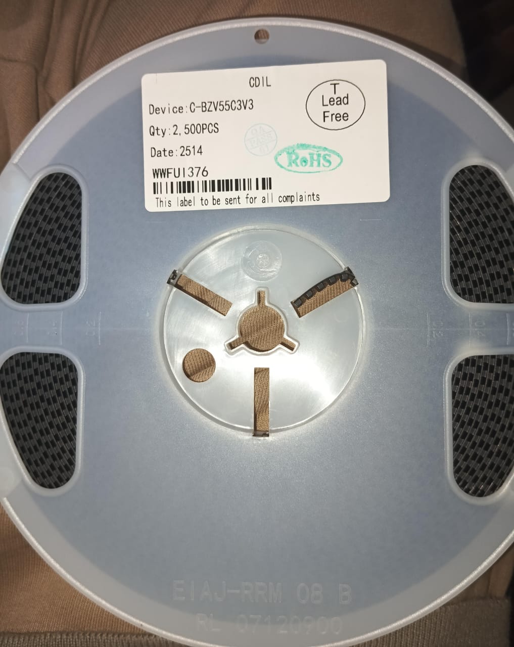 3.3V 0.5W LL-34 CDIL zener diode SMD C- BZV55C3V3 3V3 ETA1397