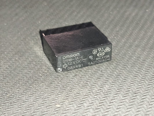 G5NB-1A-E DC12 7x20.4mm OMRON 12V 5A SPST-NO Relays ETD11145
