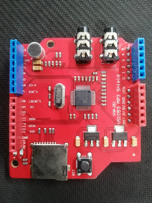 VS1053 MP3 Recording Module Development Board with Onboard Recording ET7924