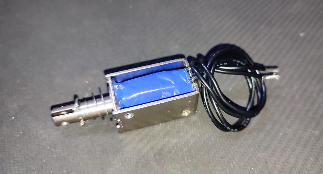 12V Solenoid lock JF-0730B 10mm ET5687