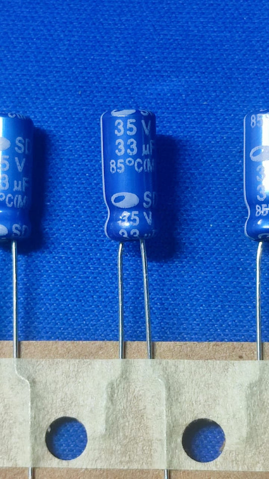 33uF 35V SAMWHA Electrolytic Capacitor ETA2235
