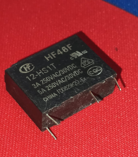 HF46F/12-HS1T 12V 5A 4Pin Relay HONGFA SPST ETH6672