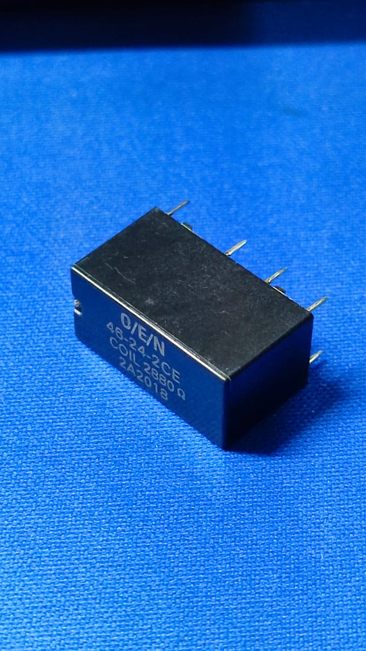 46-24-2CE OEN RELAY 24V DPDT 2A 8 legs ET5980