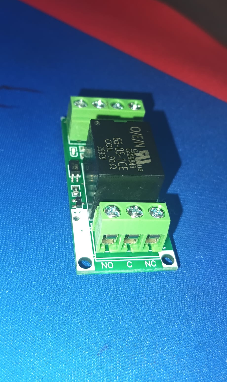5V 1 Channel OEN Relay Module with Optocoupler,input protection and ESD suppression 1CH  ETE9919