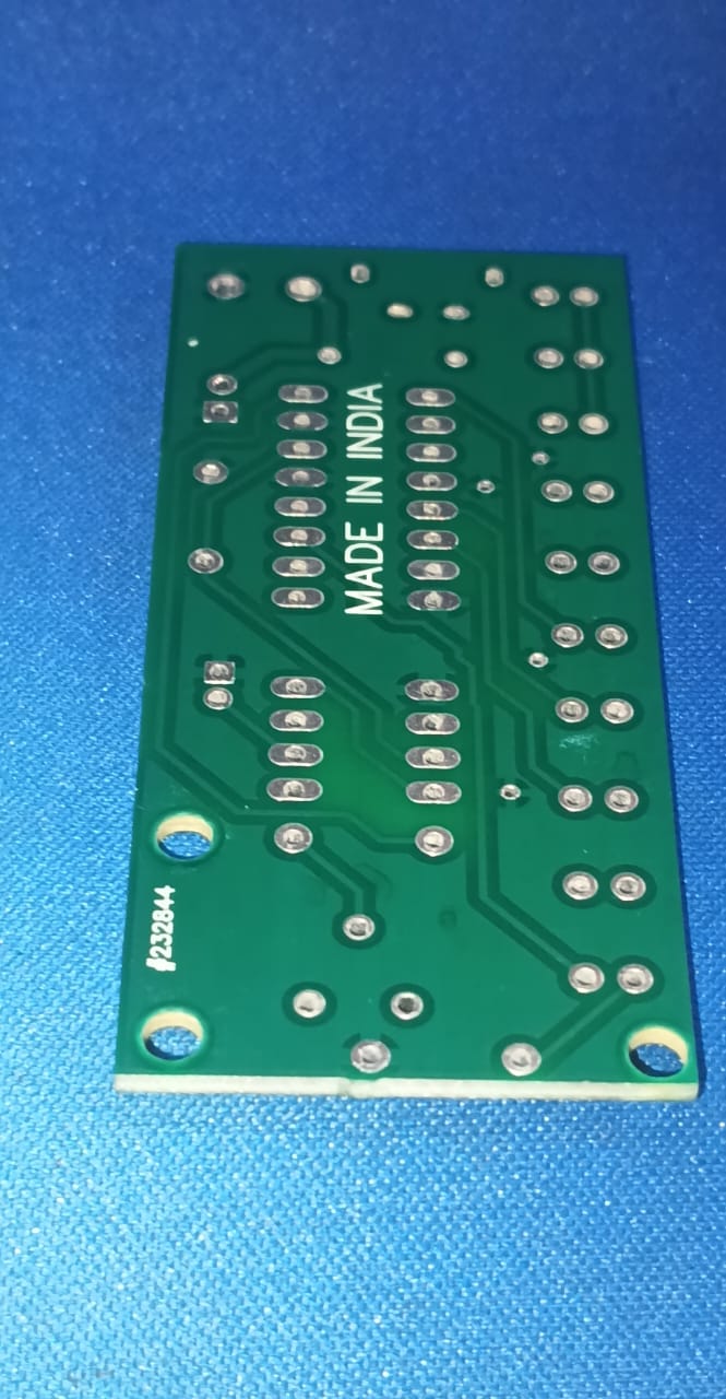 PCB FOR 10 Channel Running Light CHASER 5-12V 10Channel 555 and 4017 ETH6810
