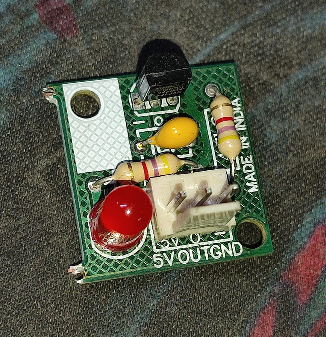 PCB For DS18B20 Temperature Sensor Module ET5790