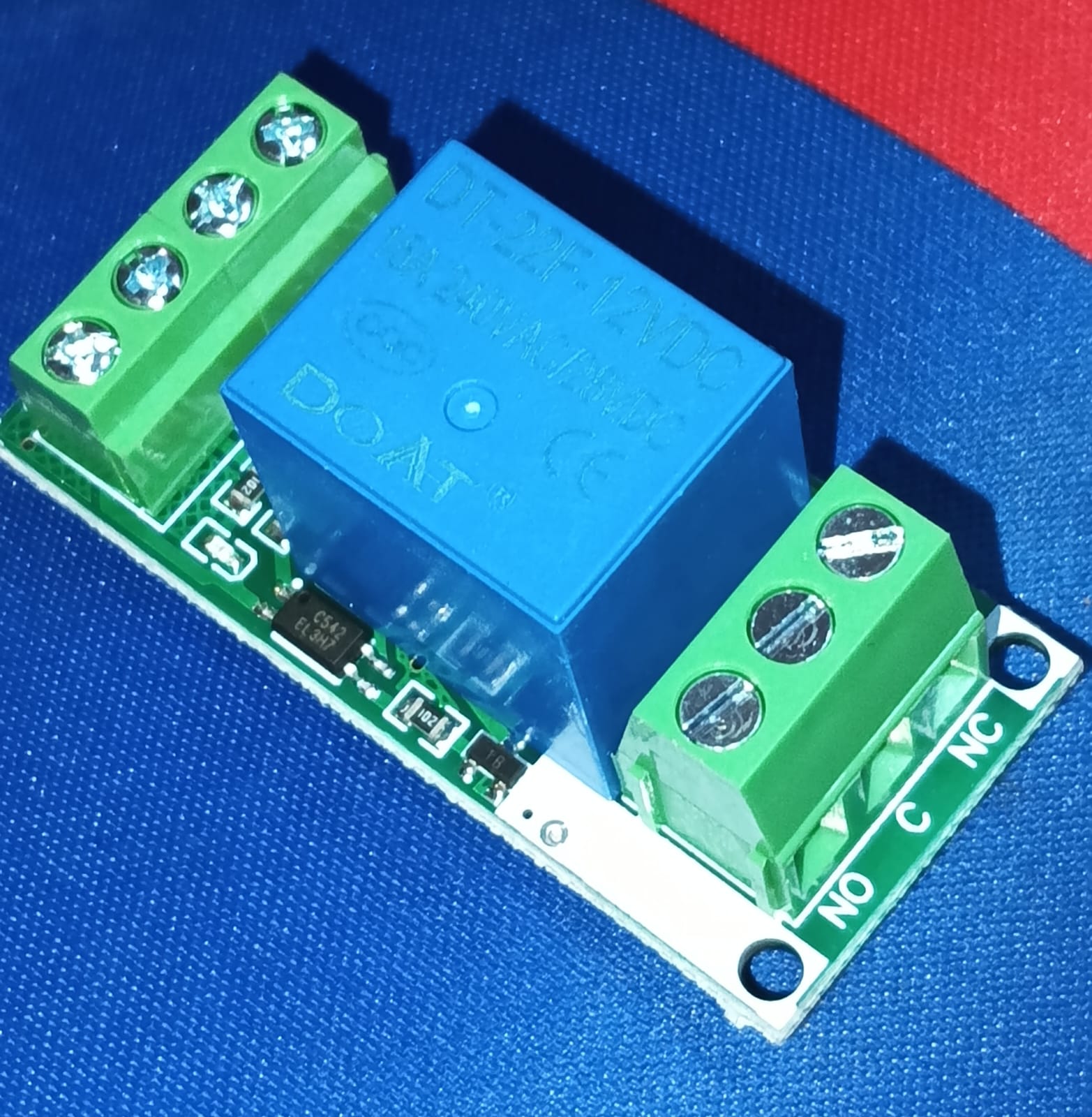 12V 15A RELAY MODULE 1 CHANNEL WITH OPTO COUPLER 1CH ETD11427 ...
