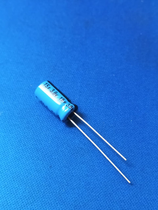 15F 3.8V Lithium Ion Capacitors  SLA3R8L1560613 Plugin,P=2.5mm Ymin Plugin,P=2.5mm ETA2347