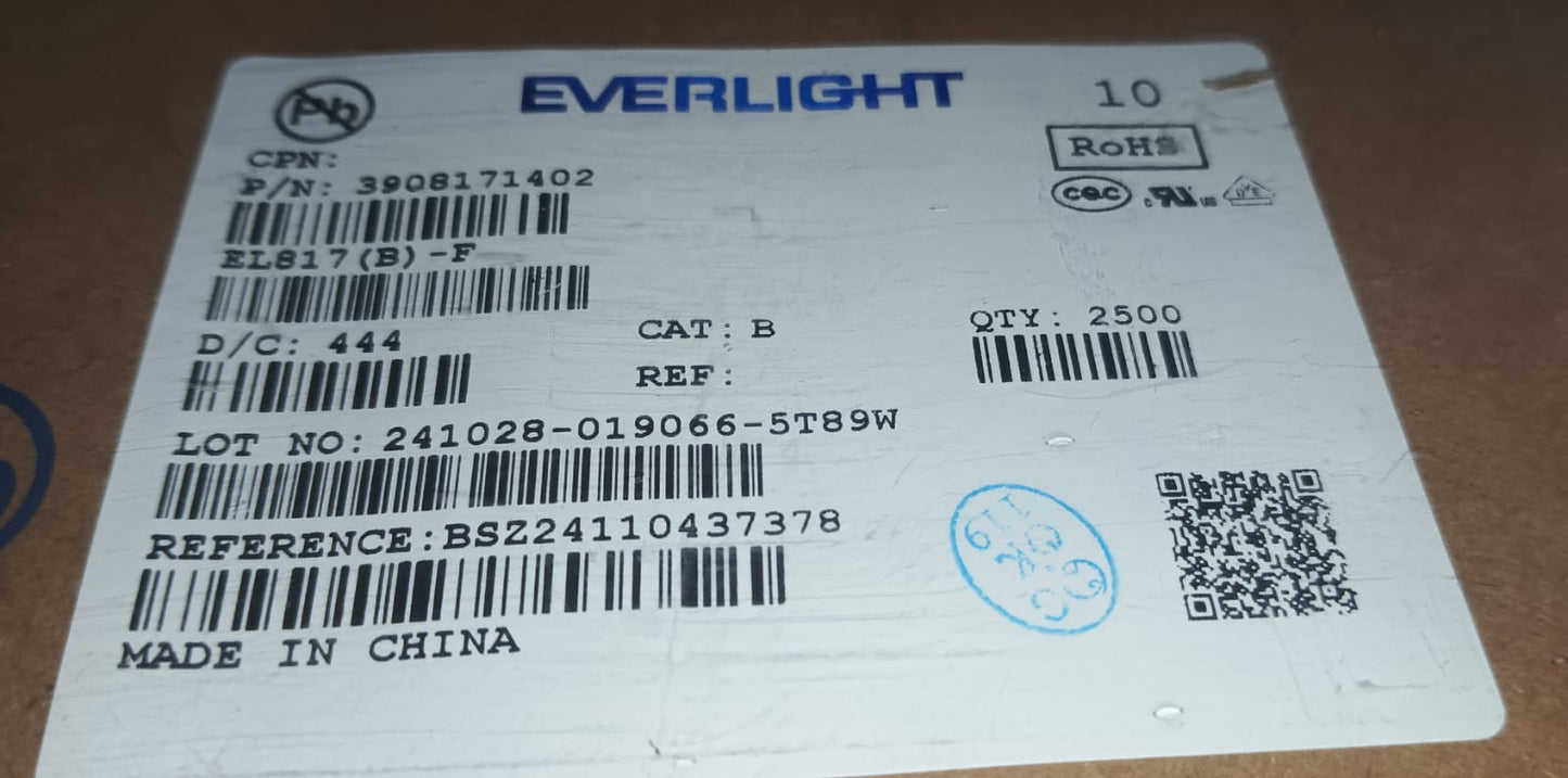EL817(B)-F EVERLIGHT DIP4 817B ETA2781