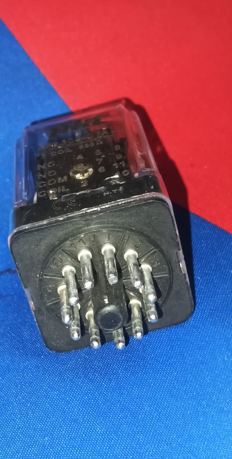 MPC 3C 24D 5A L 24V 5A Relay 11 PIN PLA 3PDT ETE9929