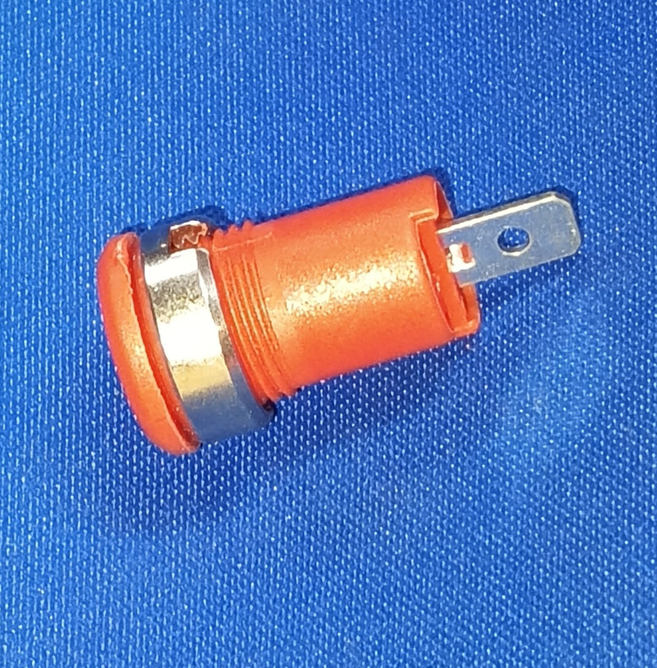 BS-10 RED ELCOM BANANA JACK FEMALE 4MM 10A 250V ETD11474