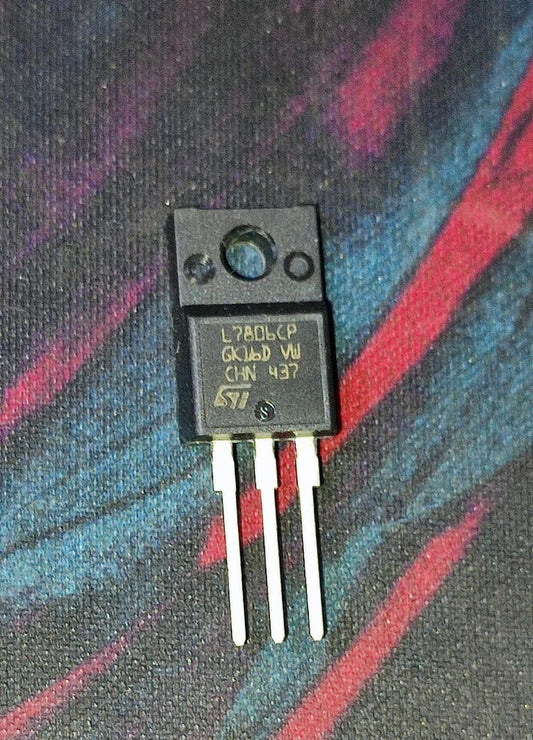L7806CP TO220FP ST VOLTAGE REGULATOR 7806 ETA1774