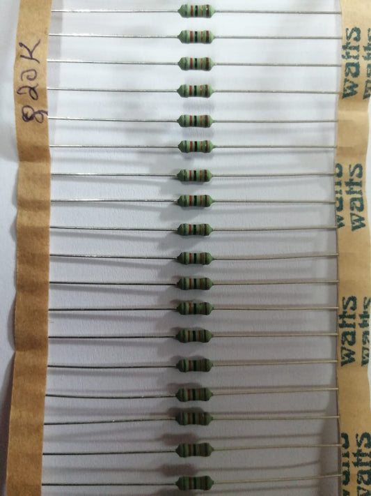 820K OHM 0.25W METAL OXIDE RESISTOR MOR ET11304