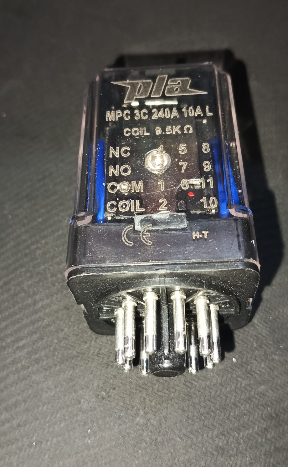 MPC 3C 240A 10A L 240V 10A Relay 11 PIN PLA 3PDT ETE9932