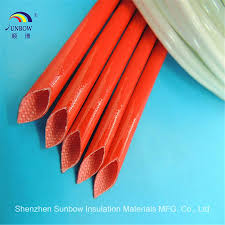 1mm red Fiber glass Insulation tubes Sleeves  1 Meter ET8916