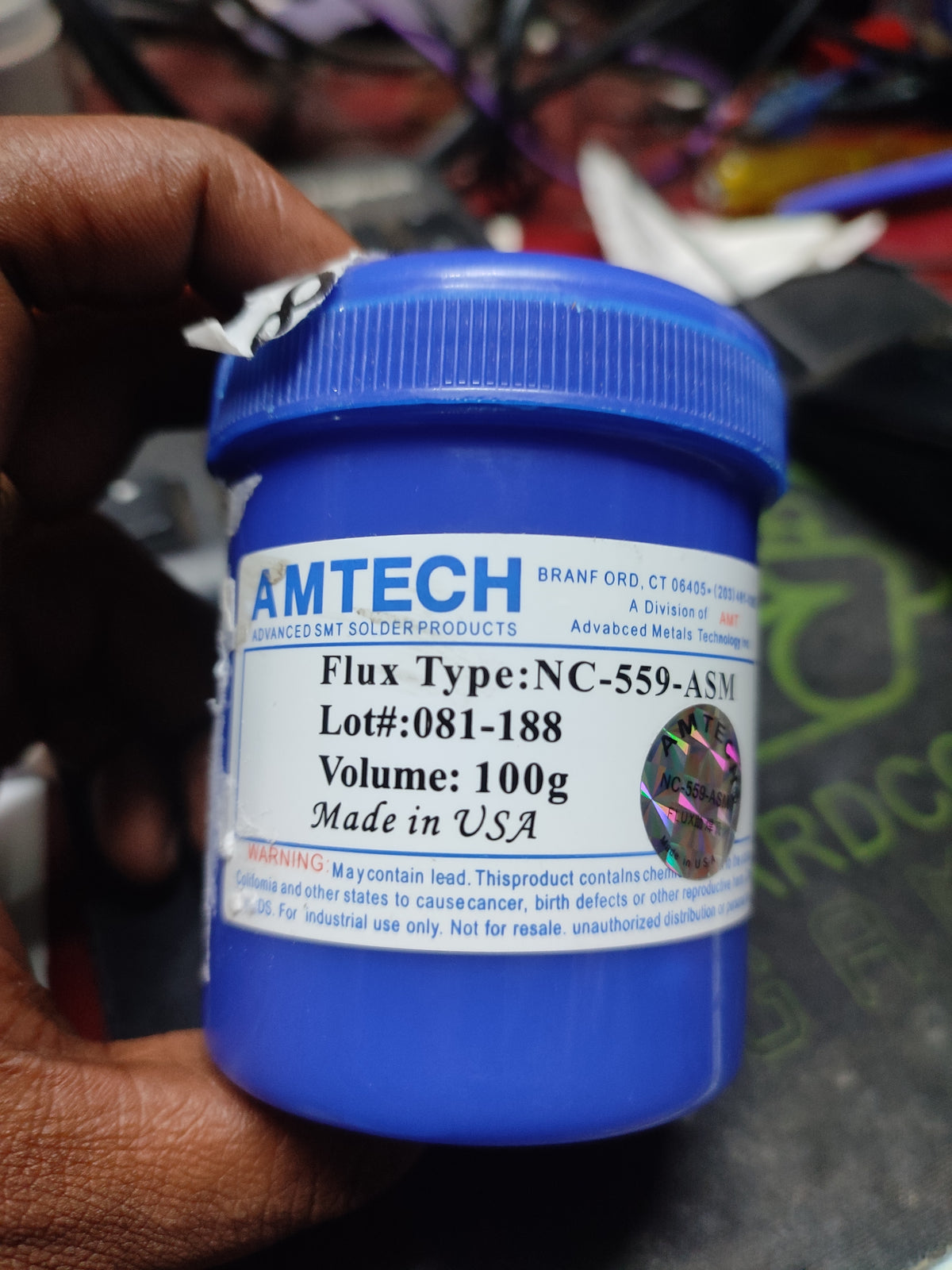 AMTECH  Soldering Flux  100g ETH6898