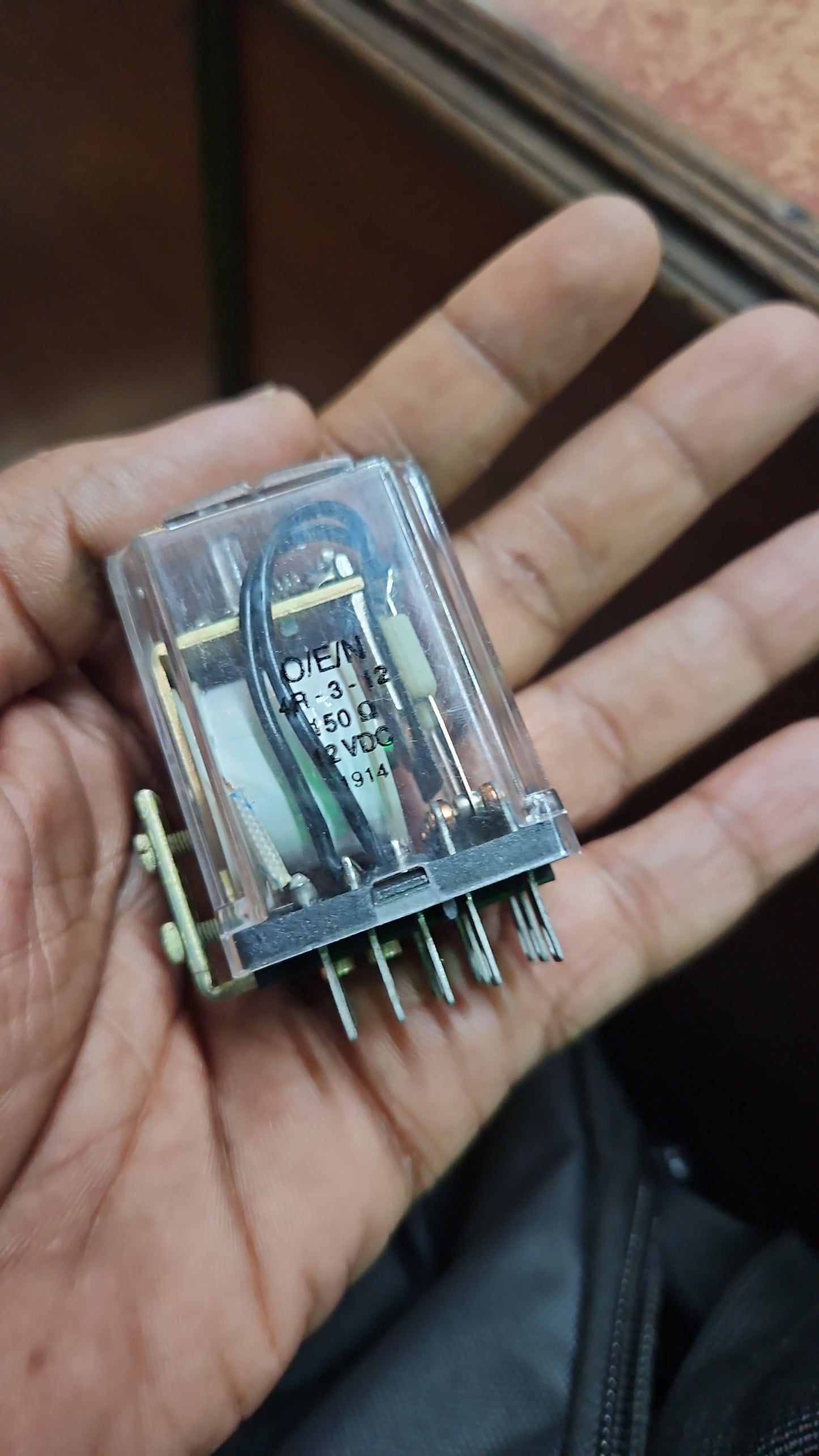 4R-3-12 RELAY OEN 12V DC DP3T 10A ET9608