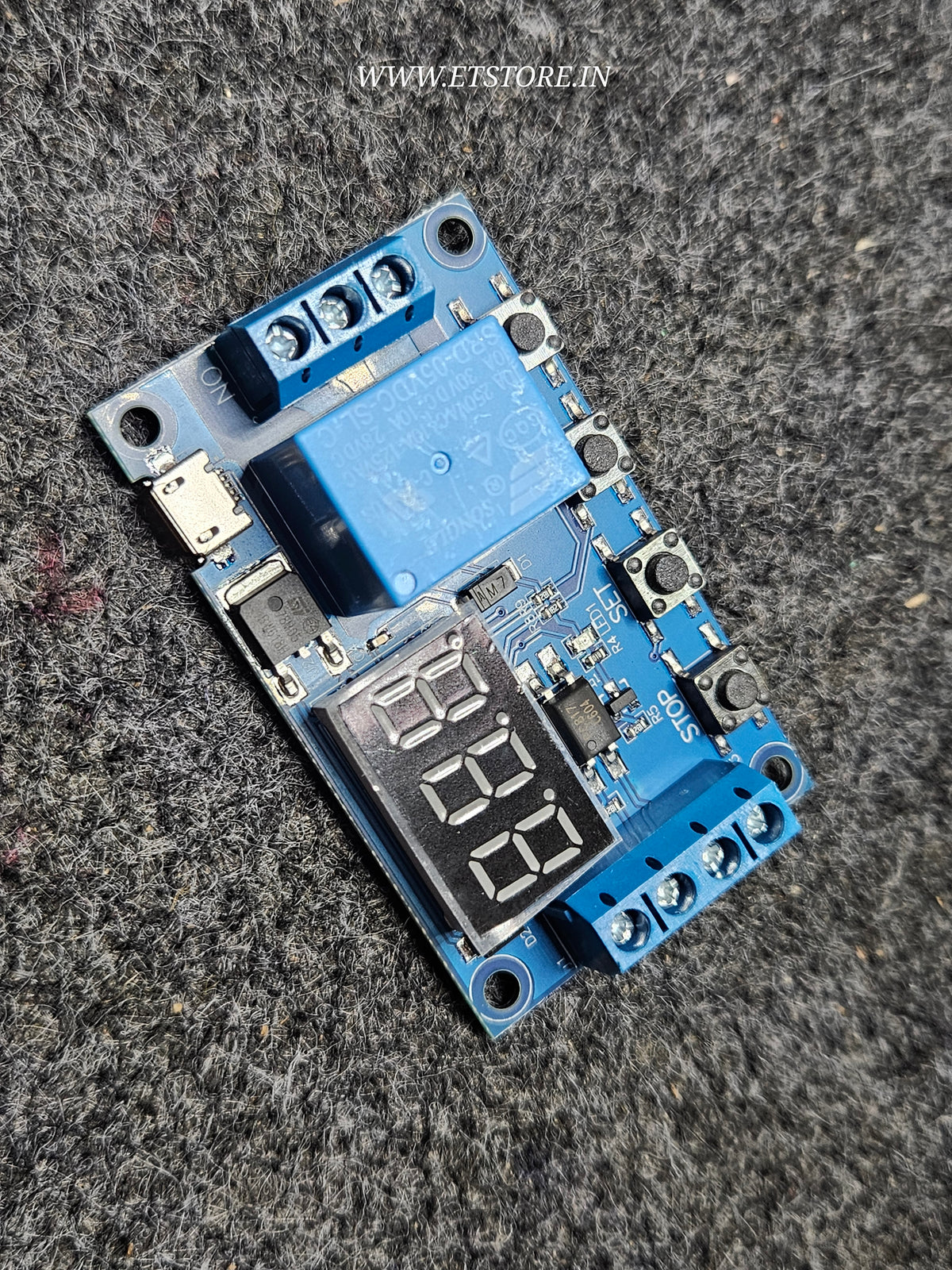 TIMER 6-30V 1-Channel Power Relay Module with Adjustable display 12V 1CH ET5525